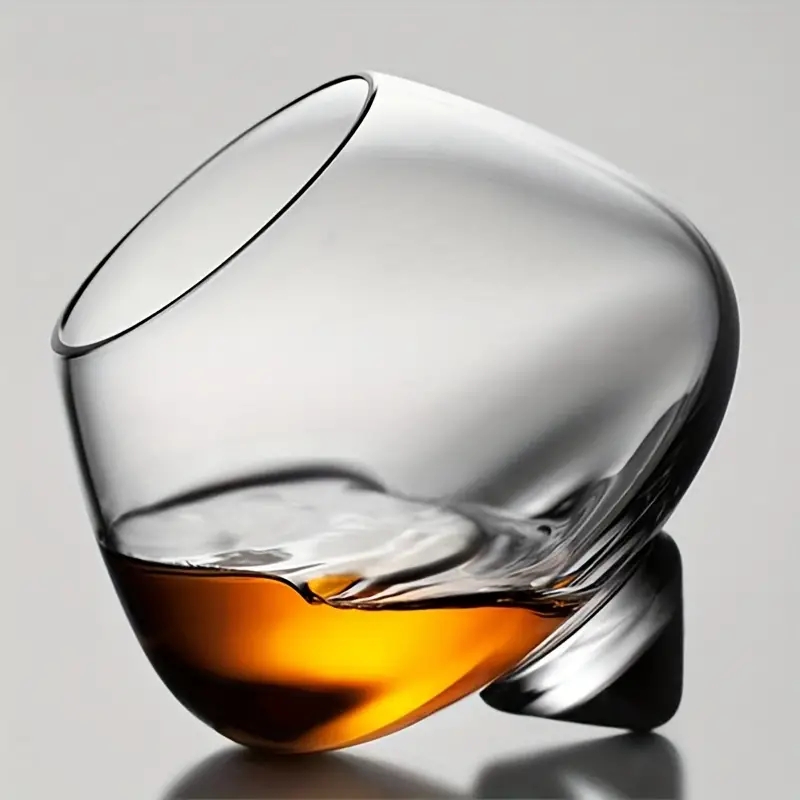 Art Craft Glasses - 250ml แว่นตาวิสกี้ Belly เบียร์หมุนแก้วไวน์แดง SPINNING วิสกี้