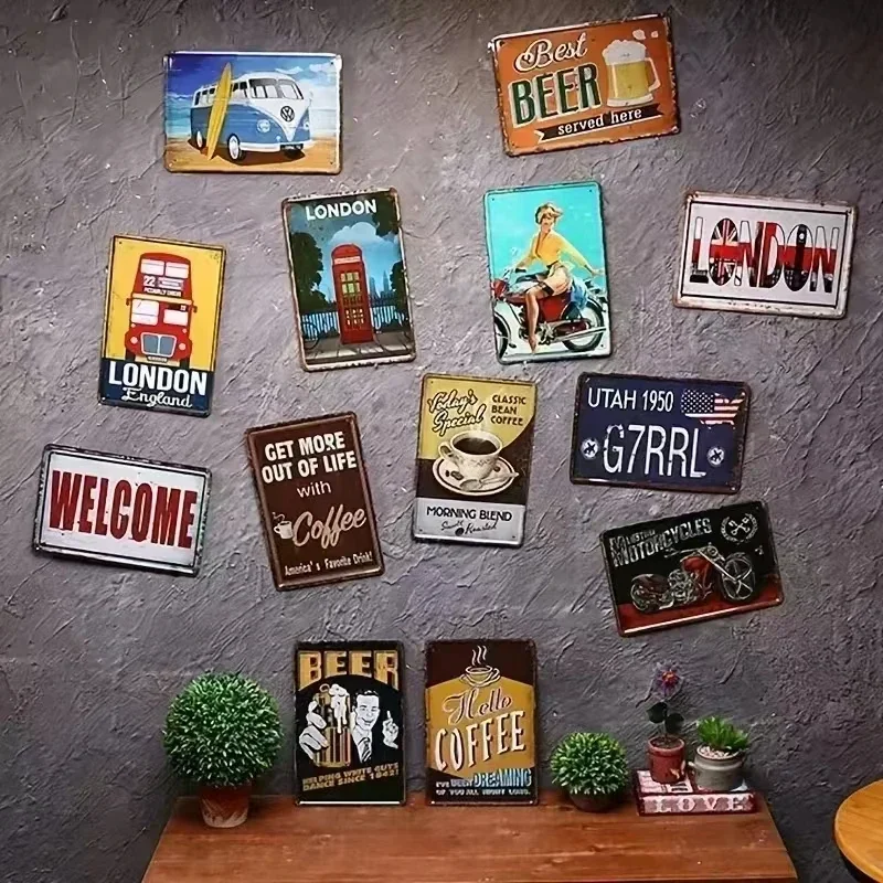 ป้ายห้องงานฝีมือโลหะวินเทจแบบส - Art Craft Quotes บทวิจารณ์และราคา