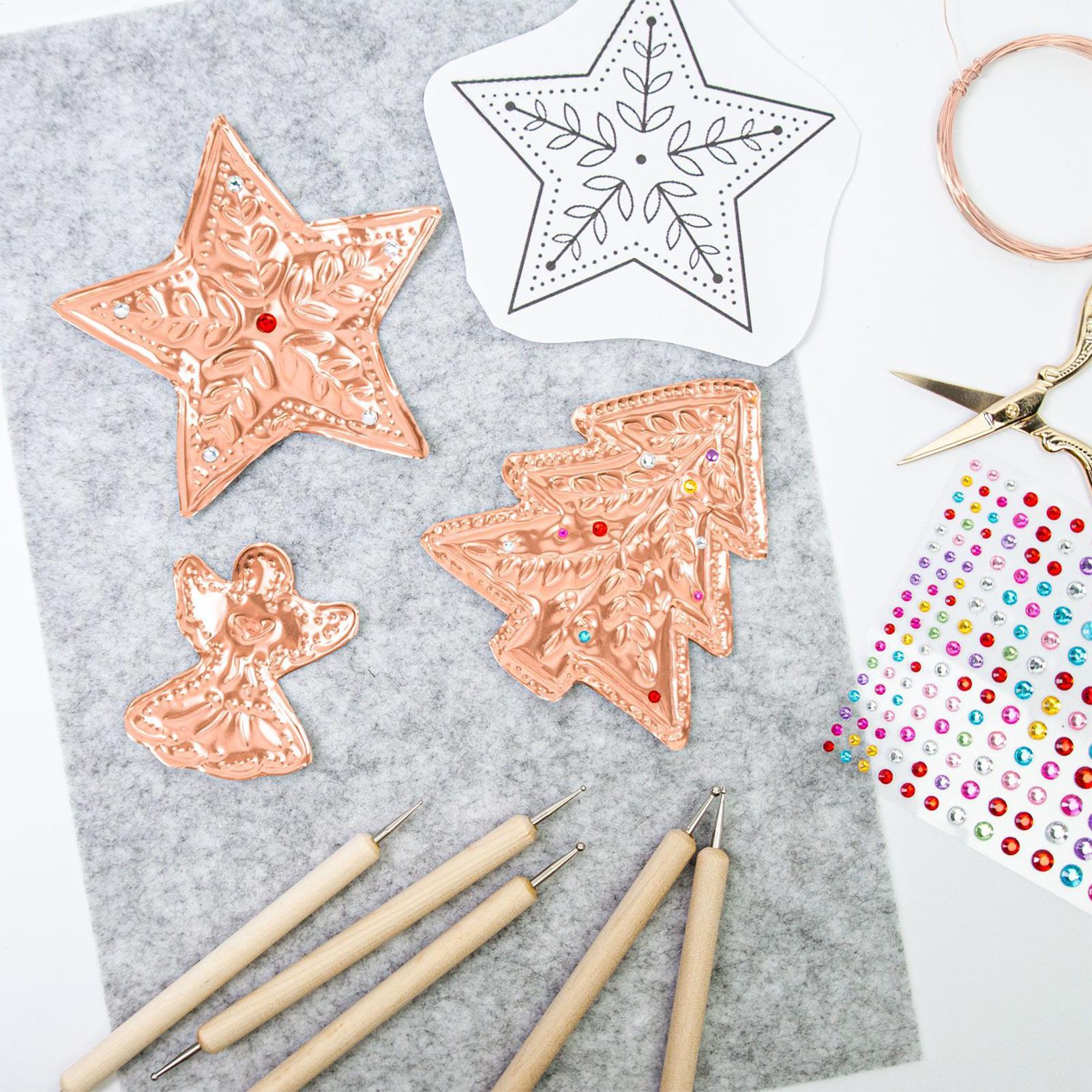 ฟอยล์ลายนูน 8 ชิ้น อุปกรณ์งานฝ - Art Craft With Paper บทวิจารณ์และราคา