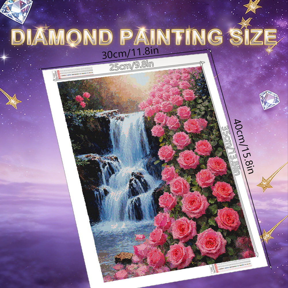 ชุดโมเสคเพชร HUACAN ลายดอกกุหล - Art Craft Rose บทวิจารณ์และราคา