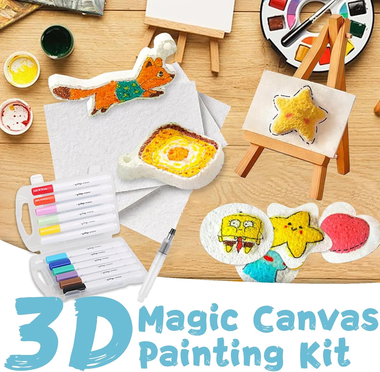 ชุดกระดาษวาดภาพพื้นผิวโฟมนูน 3 - Art Craft With Paper บทวิจารณ์และราคา