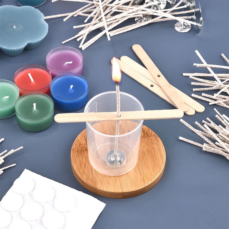 30Pcs เทียนต่ำควัน Pre-Waxed D - Candle Making Wax บทวิจารณ์และราคา
