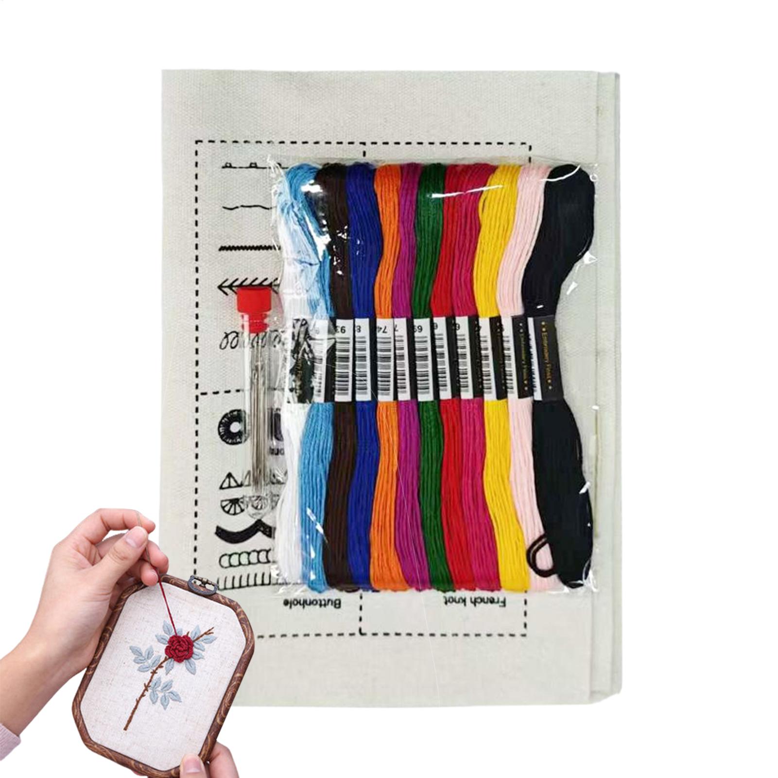 ชุดอุปกรณ์งานฝีมือปักผ้า DIY พ - Art Craft Book บทวิจารณ์และราคา