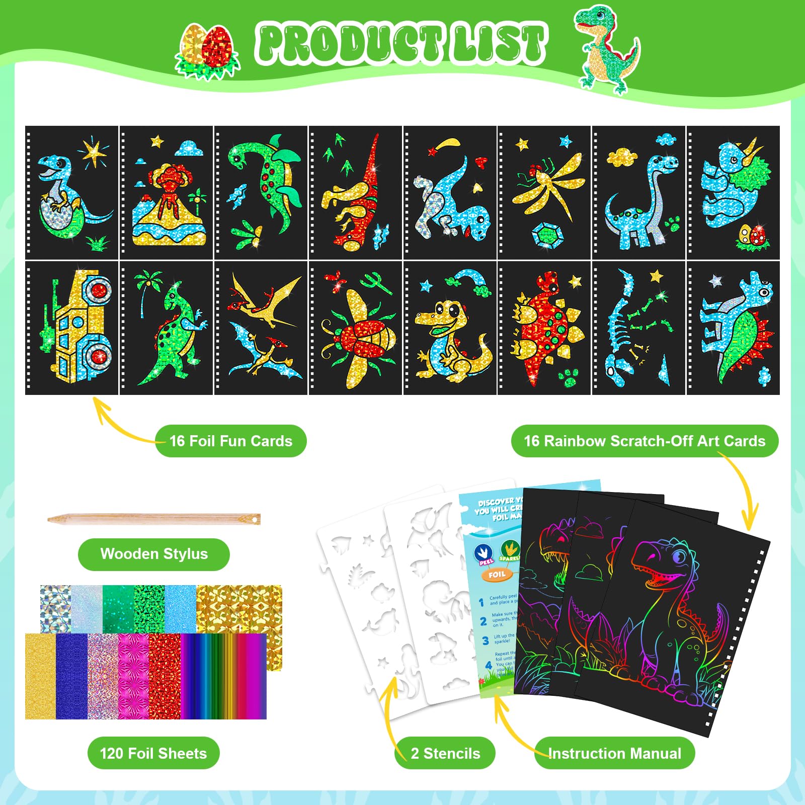 ไดโนเสาร์ Scratch Art Book สํา - Art Craft Book บทวิจารณ์และราคา