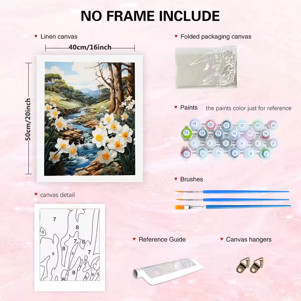 GATYZTORY ชุดระบายสีตามตัวเลข  - Art Craft Room บทวิจารณ์และราคา