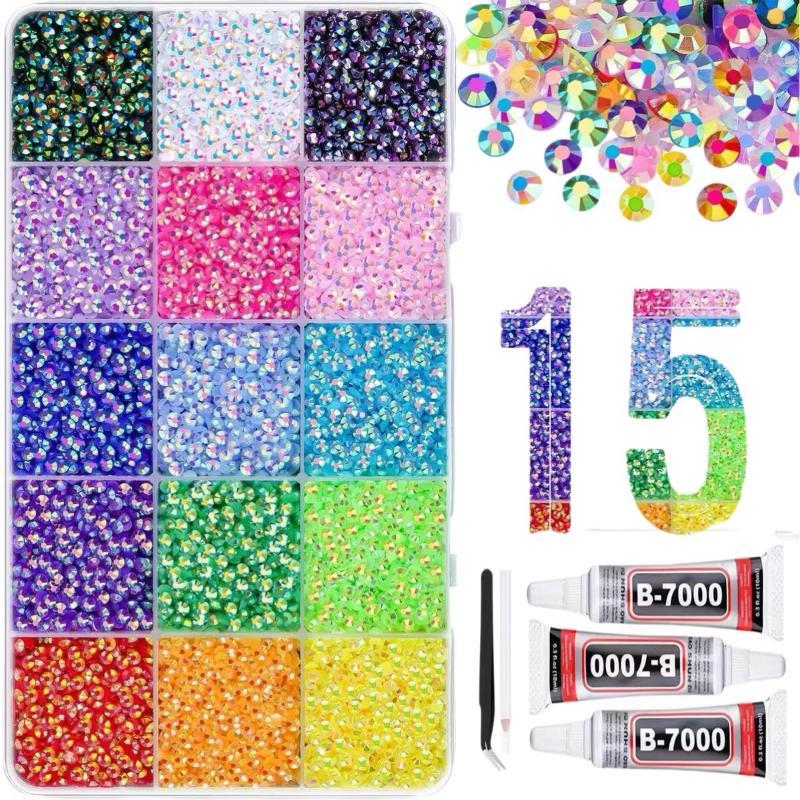 ชุดเรซินเพชรเจลลี่ 15 สี อุปกร - Art Craft Book บทวิจารณ์และราคา