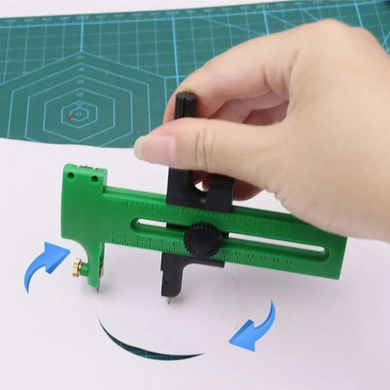 เครื่องตัดวงกลมแบบปรับได้ พกพา - Art Craft With Paper บทวิจารณ์และราคา