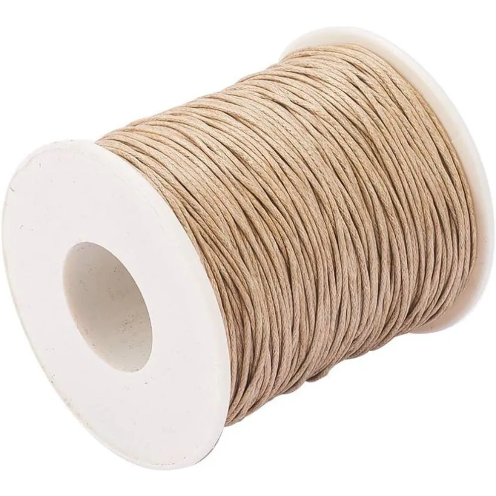 100 หลาผ้าฝ้าย,ด้ายฝ้าย 1 มม.W - Macrame Cord Cotton บทวิจารณ์และราคา