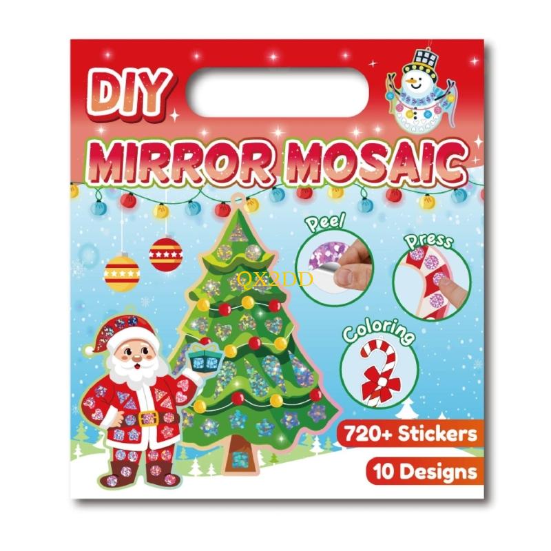 QX2D คริสต์มาสสติกเกอร์ฟอยล์สำ - Art Craft Mirror บทวิจารณ์และราคา