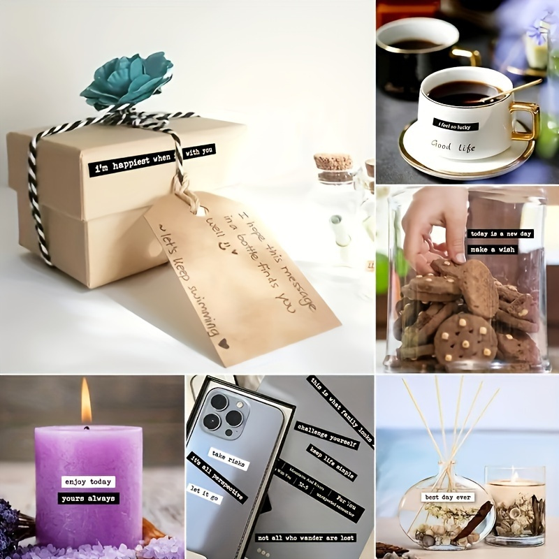 406pcs แรงบันดาลใจสติกเกอร์บวก - Art Craft Quotes บทวิจารณ์และราคา