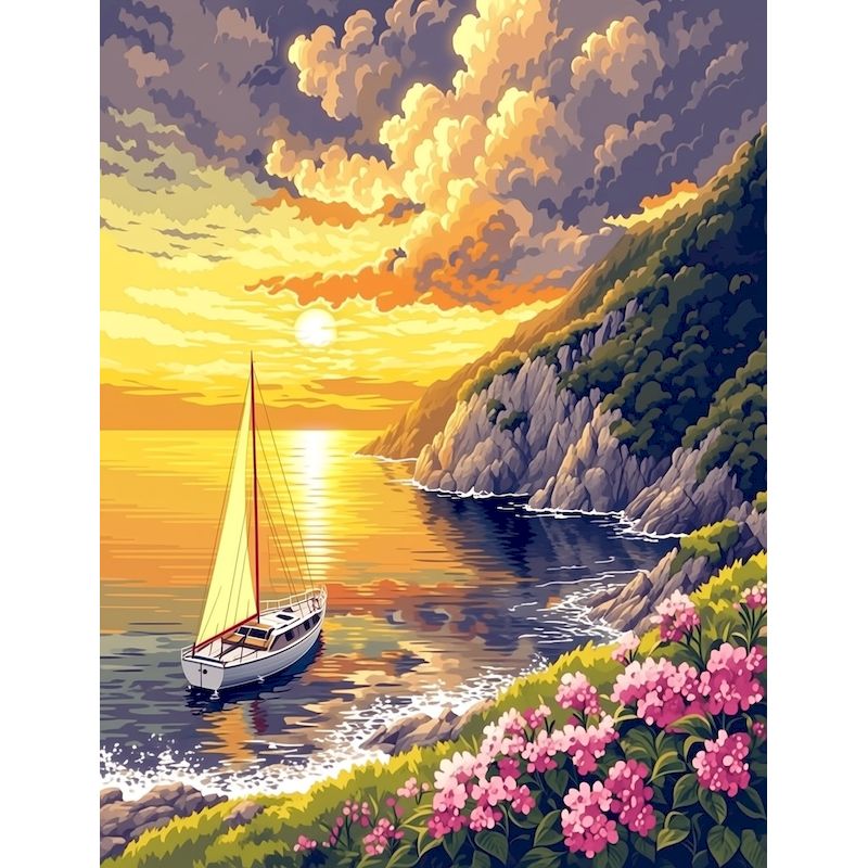 ภาพวาดระบายสีตามตัวเลข GATYZTO - Art Craft Ideas Easy บทวิจารณ์และราคา