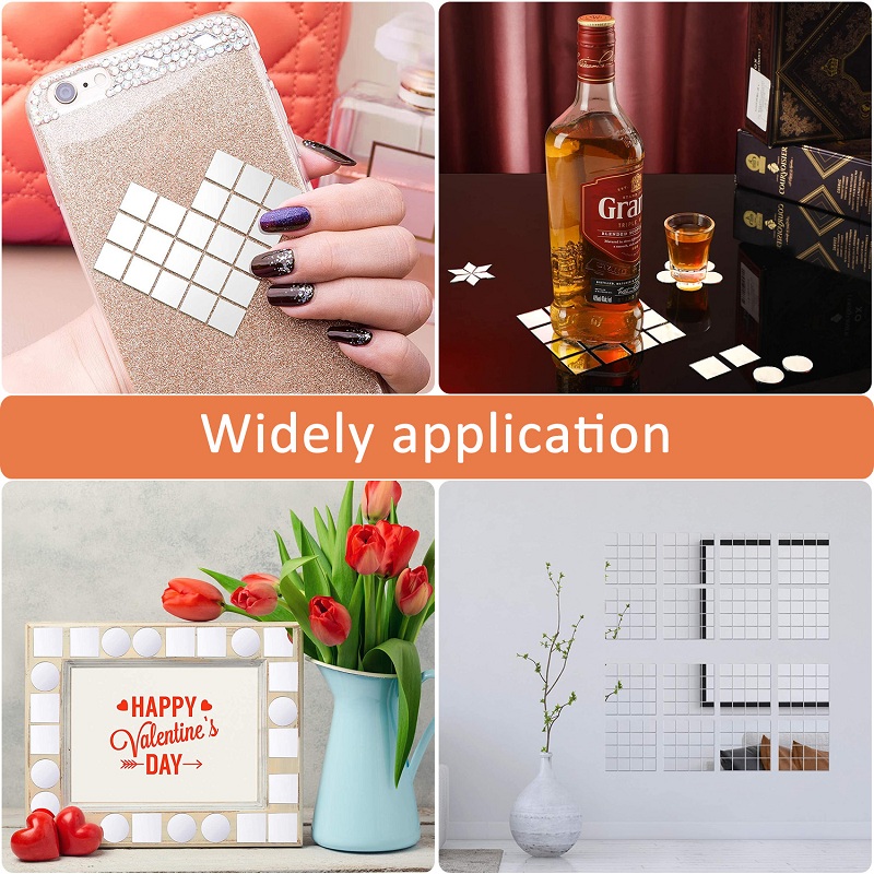 ใหม่ 500 PCS 10x1 0 มม./15x15  - Art Craft Mirror บทวิจารณ์และราคา