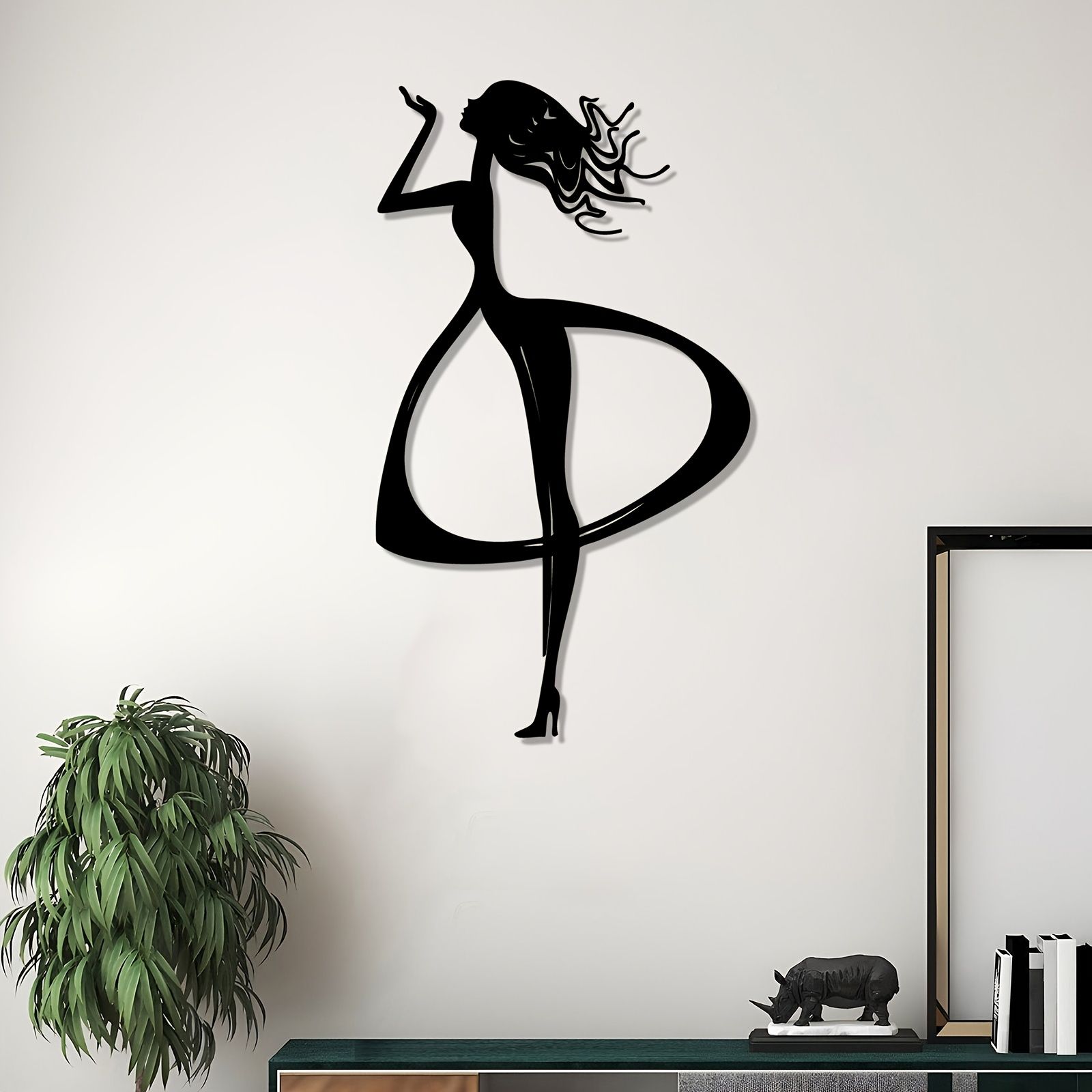 CIFBUY ป้ายโลหะตกแต่งผนังรูปหญ - Art Craft Room บทวิจารณ์และราคา