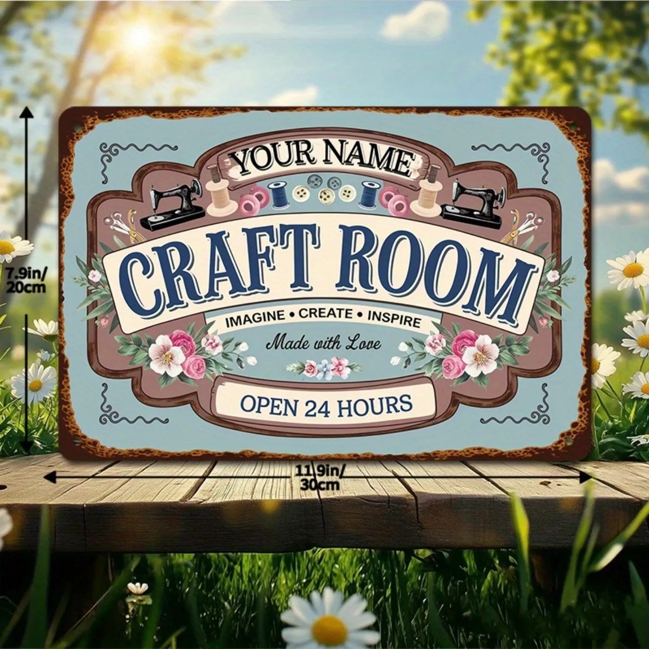 ป้ายห้องงานฝีมือโลหะแบบกำหนดเอ - Art Craft Room บทวิจารณ์และราคา