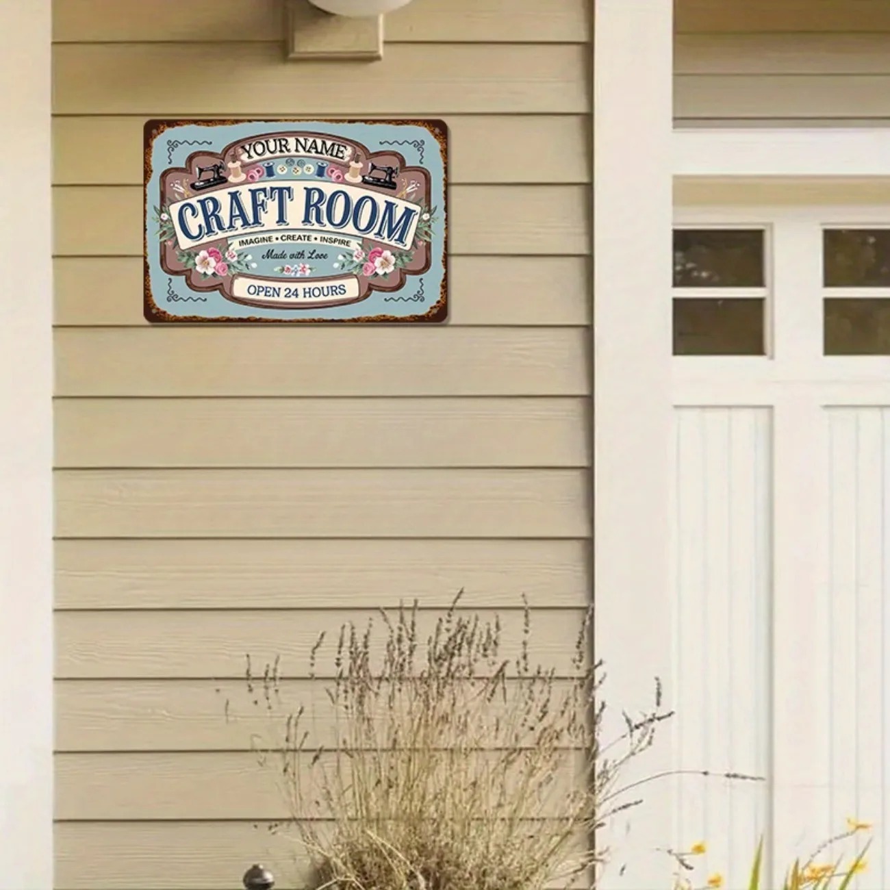 ป้ายห้องงานฝีมือโลหะแบบกำหนดเอ - Art Craft Room บทวิจารณ์และราคา
