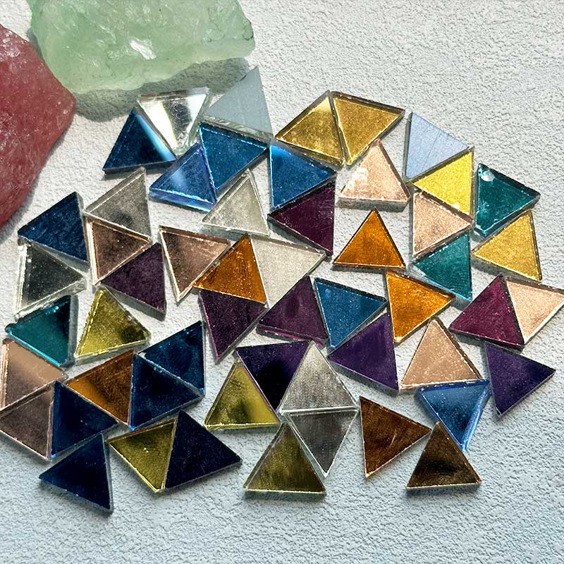 100g Taobao สามเหลี่ยมกระจกโมเ - Art Craft Mirror บทวิจารณ์และราคา
