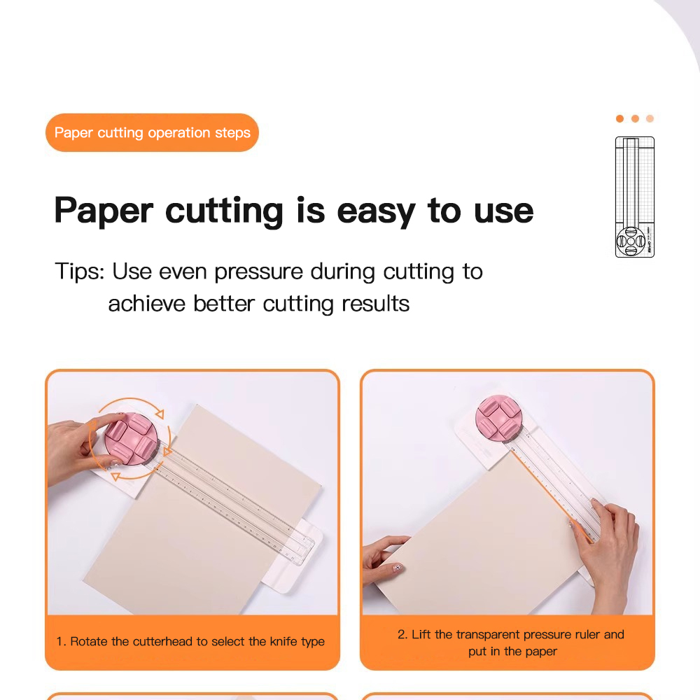 เครื่องตัดกระดาษขนาดเล็ก 1 ชิ้ - Art Craft With Paper บทวิจารณ์และราคา