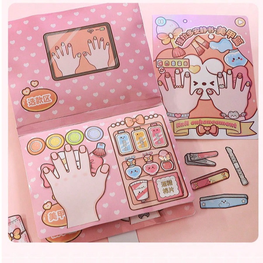 หนังสือสติกเกอร์ทำเล็บ DIY สีช - Art Craft Book บทวิจารณ์และราคา
