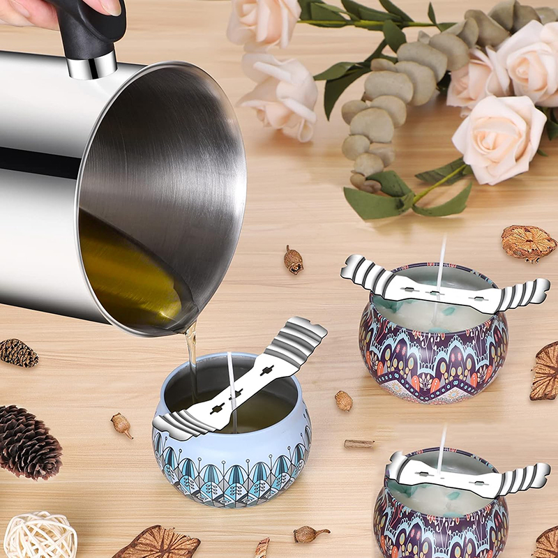 ทําเทียนสแตนเลสเทหม้อเทียนทําเ - Candle Making Wax บทวิจารณ์และราคา