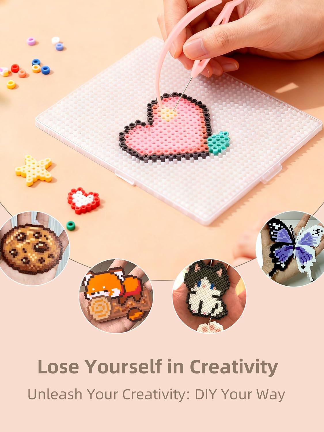 ชุดลูกปัดฟิวส์-ง่ายต่อการใช้งา - Art Craft Room บทวิจารณ์และราคา
