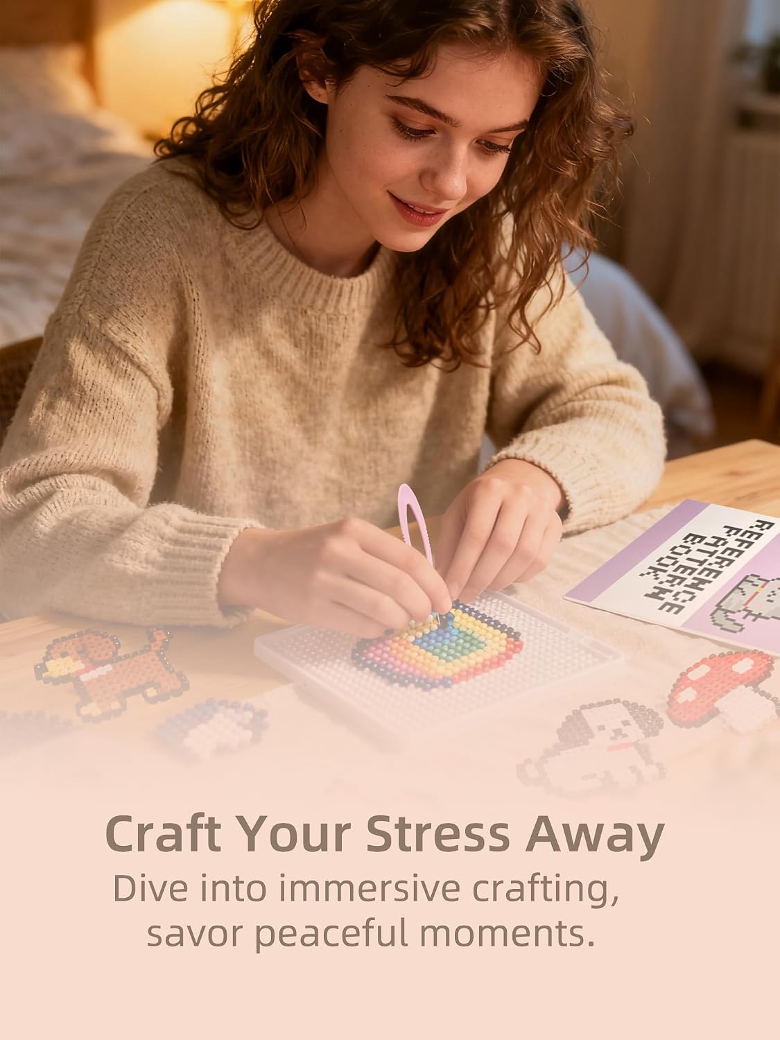 ชุดลูกปัดฟิวส์-ง่ายต่อการใช้งา - Art Craft Room บทวิจารณ์และราคา