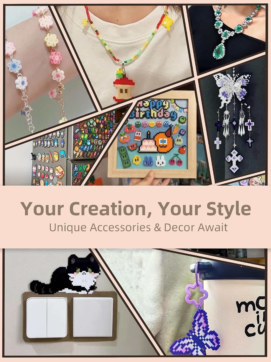 ชุดลูกปัดฟิวส์-ง่ายต่อการใช้งา - Art Craft Room บทวิจารณ์และราคา